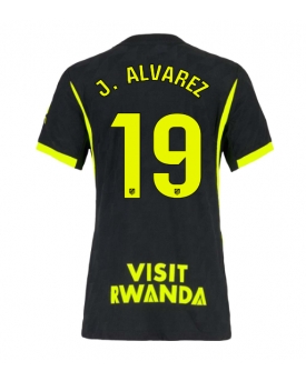 Atletico Madrid Julian Alvarez #19 Maglia Gara Trasferta Repliche 2026-27 Donna Maniche Corte